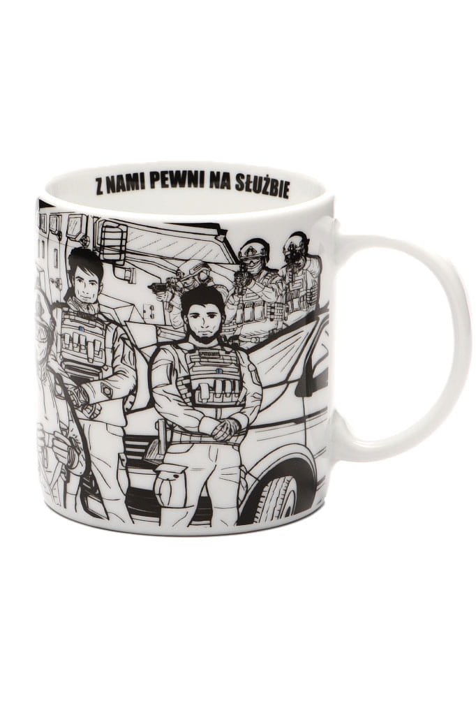 Kubek porcelanowy #holdtheline®